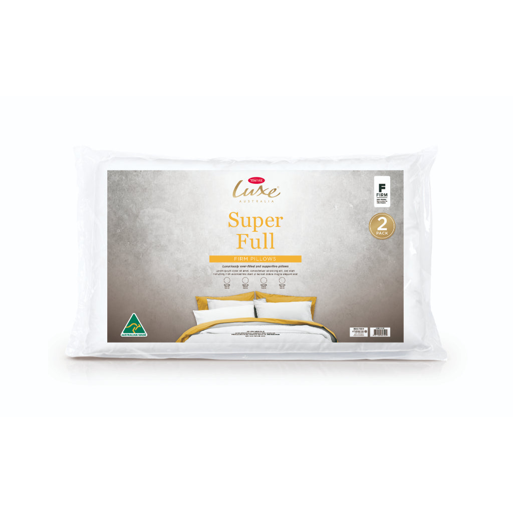 Tontine Luxe Super Full Pillow - 2 Pack