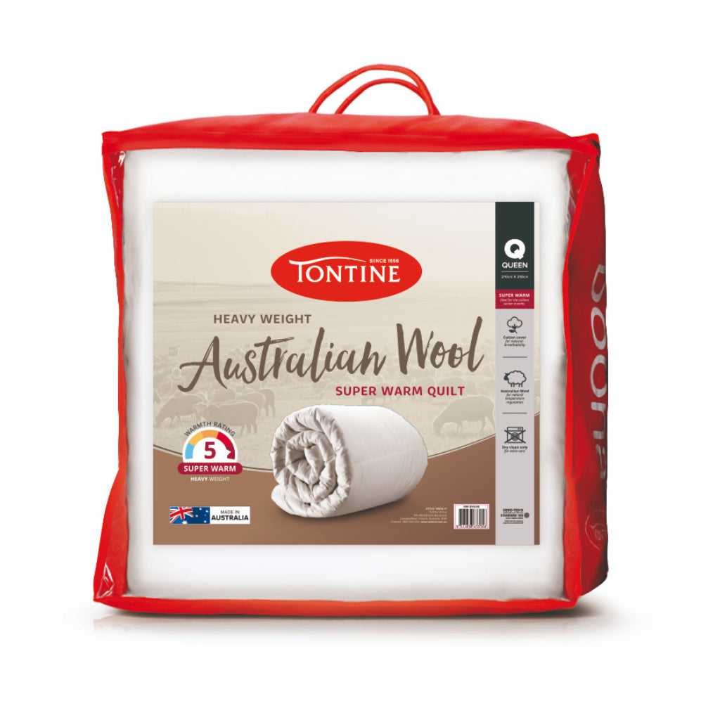 500gsm Australian Wool Quilt - Super Warm