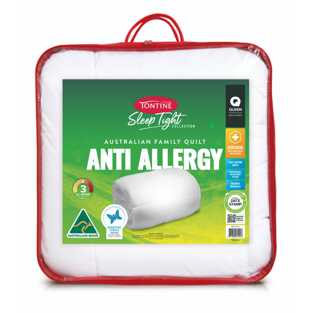 Sleep Tight Anti Allergy Quilt - All Seasons