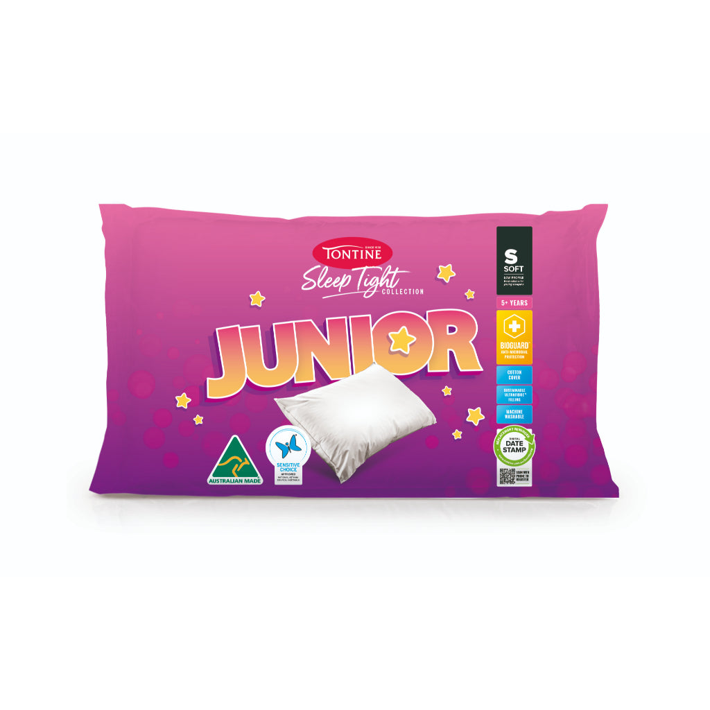 Sleep Tight Junior Pillow - Low & Soft