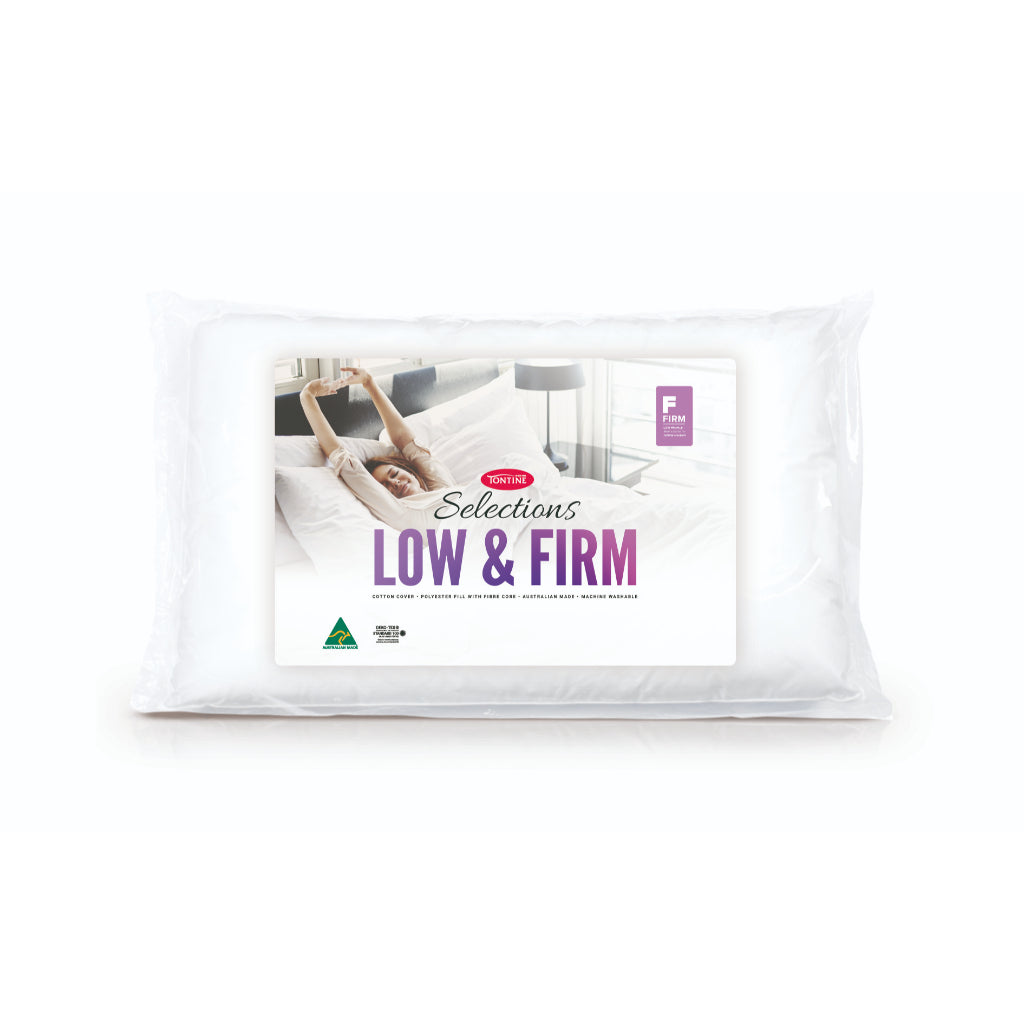 Selections Low & Firm Pillow