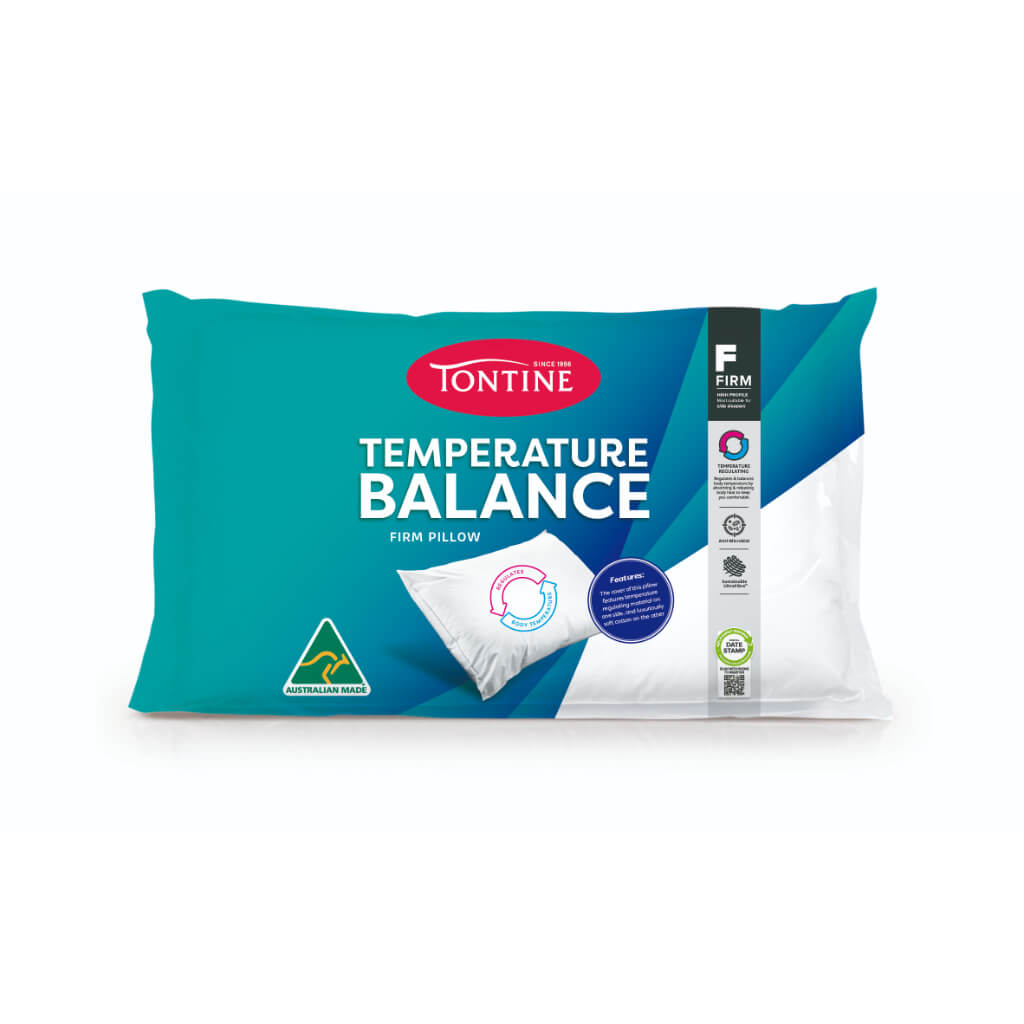 Tontine Temperature Control Pillow | White | Cotton/Polyester